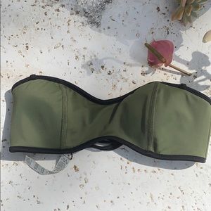 PINK Strapless Bikini Top